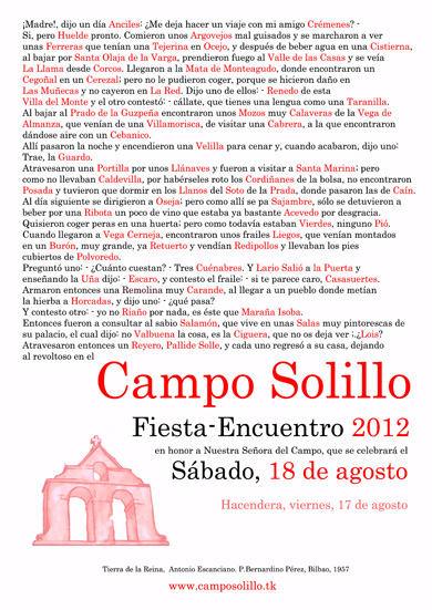 Cartel Fiesta 2012