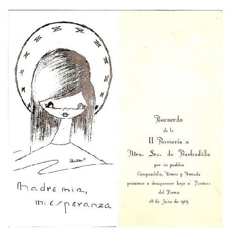 Recuerdo de la Romería de Barbadillo, 1965
